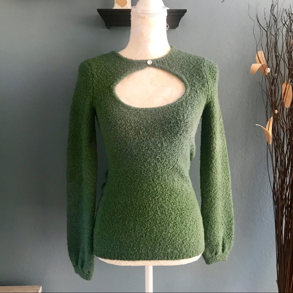 Front Cut Out Detail Sweater